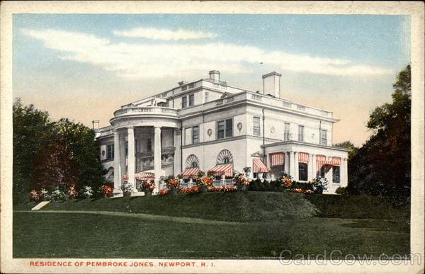 Residence of Pembroke Jones, Newport, RI Rhode Island