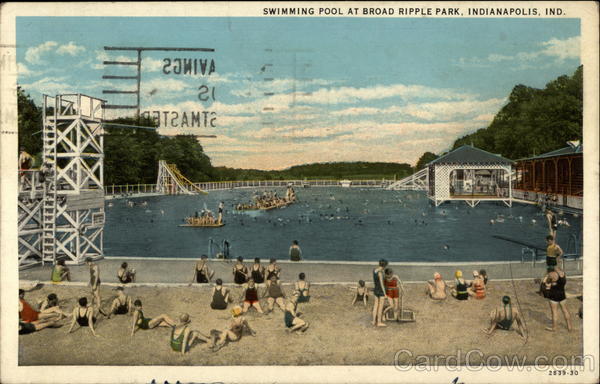 Swimming Pool at Broad Ripple Park Indianapolis, IN