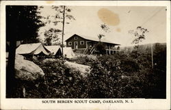 South Bergen Scout Camp Oakland, NJ Postcard Postcard