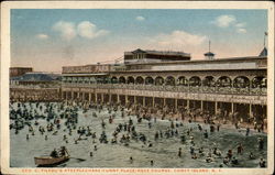 Geo. C. Tilyou's Steeplechase-Funny Place-Race Course Coney Island, NY Postcard Postcard