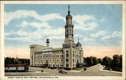 Murat Temple and Theatre Postcard
