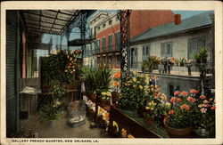 Gallery French Quarter Postcard