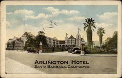 Arlington Hotel Santa Barbara, CA Postcard Postcard