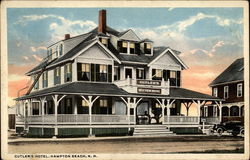 Cutler's Hotel Hampton Beach, NH Postcard Postcard