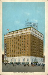 Hotel Jayhawk Postcard
