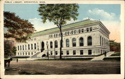 Public Library Postcard