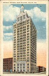 Republic National Bank Building Postcard