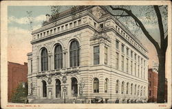 Music Hall Postcard