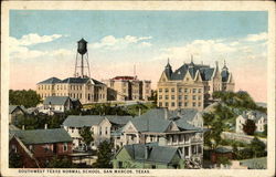 Southwest Texas Normal School San Marcos, TX Postcard Postcard