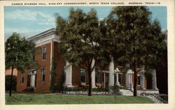 Cammie Starnes Hall Sherman, TX Postcard Postcard