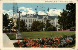 Calvin Hall, K.S.C Postcard