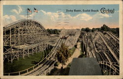 Derby Racer at Euclid Beach Park Postcard
