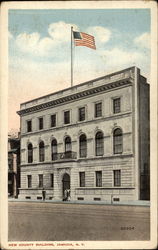 New County Building Postcard