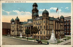 City Building Postcard