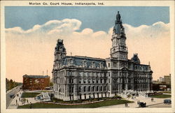 Marion Co. Court House Postcard