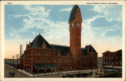 Polk Street Depot Postcard