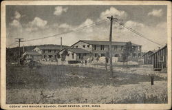 Cooks' and Bakers' School, Camp Devens Postcard