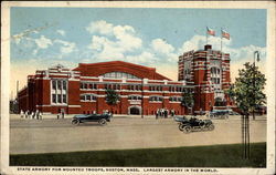 State Armory for Mounted Troops Postcard