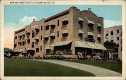 New Waverley Hotel Virginia Beach, VA Postcard Postcard