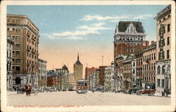State Street Looking East Postcard