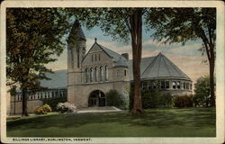 Billings Library Postcard