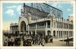 Central Pier Postcard