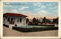 Hudson County Park Postcard