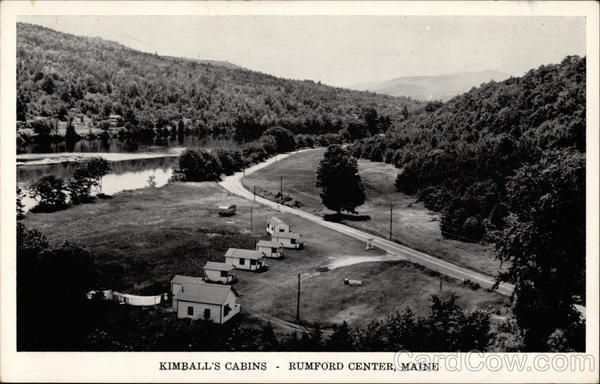 Kimball's Cabins on the Androscoggin River Rumford Center Maine