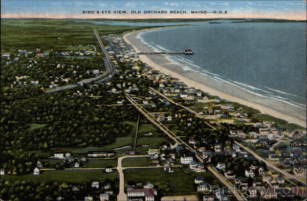 Bird's-Eye View Old Orchard Beach Maine