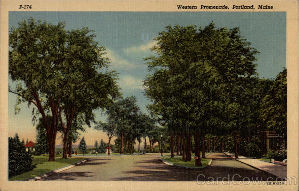 Western Promenade Portland Maine