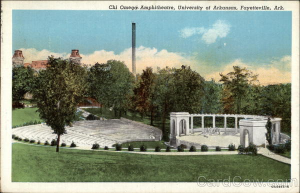 Chi Omega Amphitheatre, University of Arkansas Fayetteville