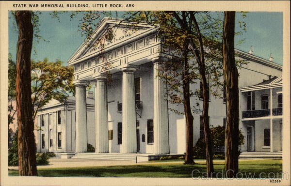 State War Memorial Building Little Rock Arkansas