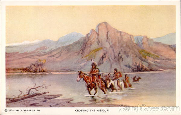 Crossing the Missouri Native Americana
