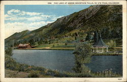 Lake at Green Mountain Falls Postcard