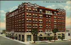 Hotel Gordon Albany, GA Postcard Postcard