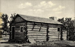 First Berry-Lincoln Store, Now U.S. Post Office, New Salem State Park Postcard