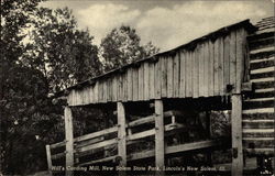 Hill's Carding Mill New Salem, IL Postcard Postcard