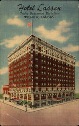 Hotel Lassen, Under Schimmel Direction Postcard