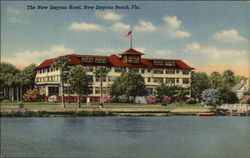 The New Smyrna Hotel New Smyrna Beach, FL Postcard Postcard