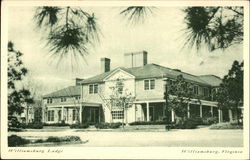 Williamsburg Lodge Virginia Postcard Postcard