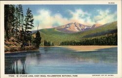 Sylvan Lake, Cody Road Postcard
