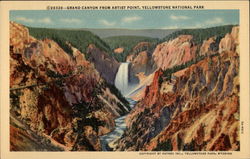Grand Canyon from Artist Point Postcard