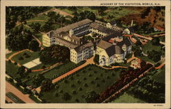Academy of the Visitation Postcard
