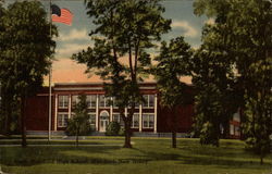 Plainfield High School New Jersey Postcard Postcard