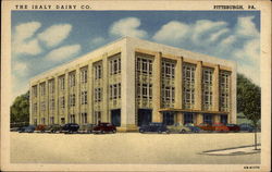 Isaly Dairy Co., old cars Postcard