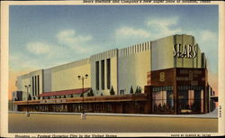 Sears Roebuck and Company's "New Super Store" Postcard