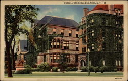 Russell Sage College Troy, NY Postcard Postcard