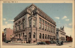 Music Hall Postcard