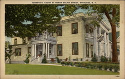 Tubbert's Court at north Salina Street Postcard