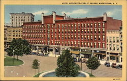 Hotel Woodruff Watertown, NY Postcard Postcard